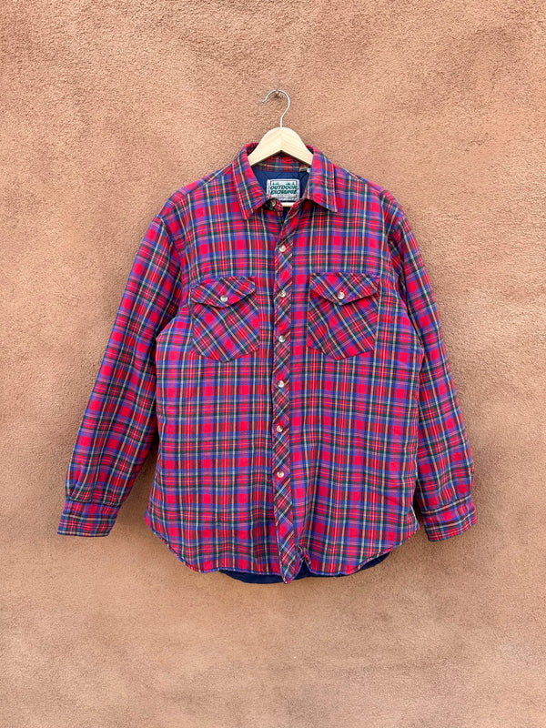 Outdoor Exchange Cold Weather Shirt with Quilted Lining