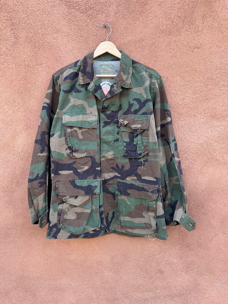 Vietnam Era Camo Field Jacket, Small-reg
