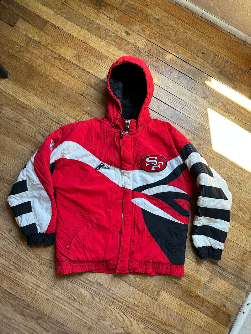 ProLine by Apex One 49ers Puffer Jacket with Hood