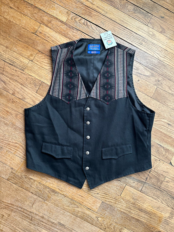 Pendleton Wool and Cotton Western Vest