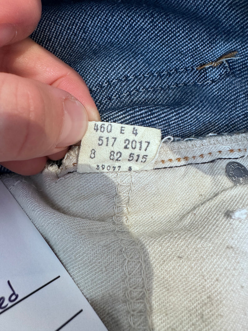 1970's Flared Levi's 517's 30 x 31 Jeans (fit closer to 27/28)