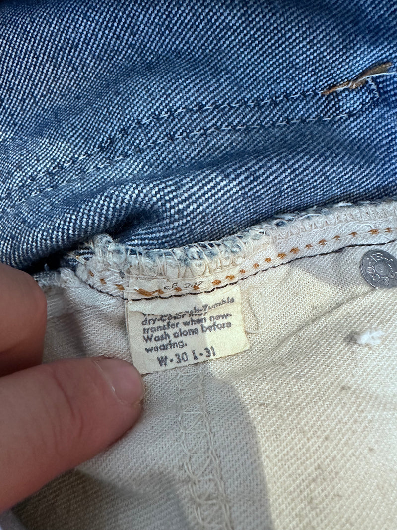 1970's Flared Levi's 517's 30 x 31 Jeans (fit closer to 27/28)