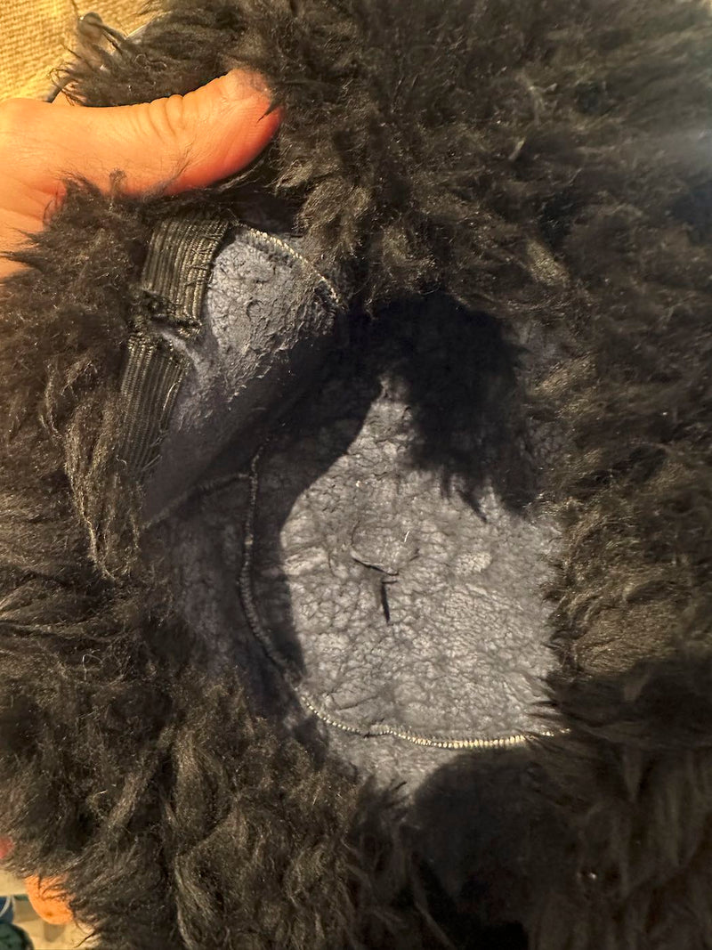 Tuscan Lamb Skin Black Hat, Small