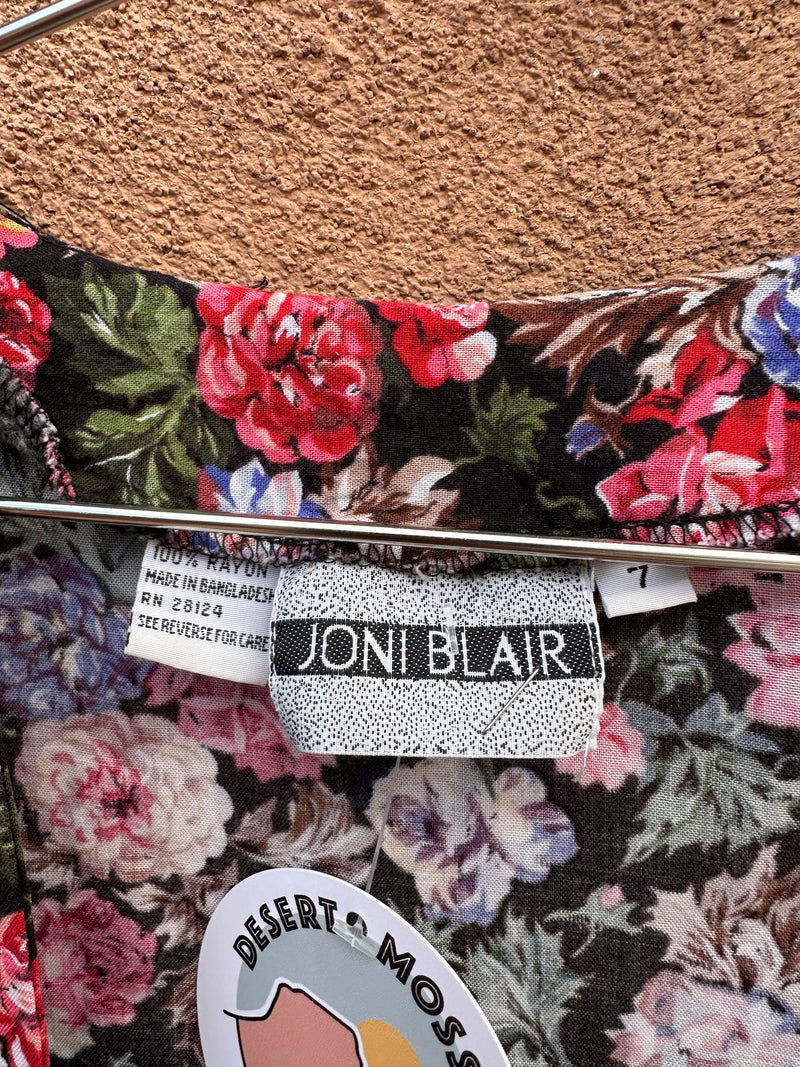 Joni Blair Floral Dress, Size 7