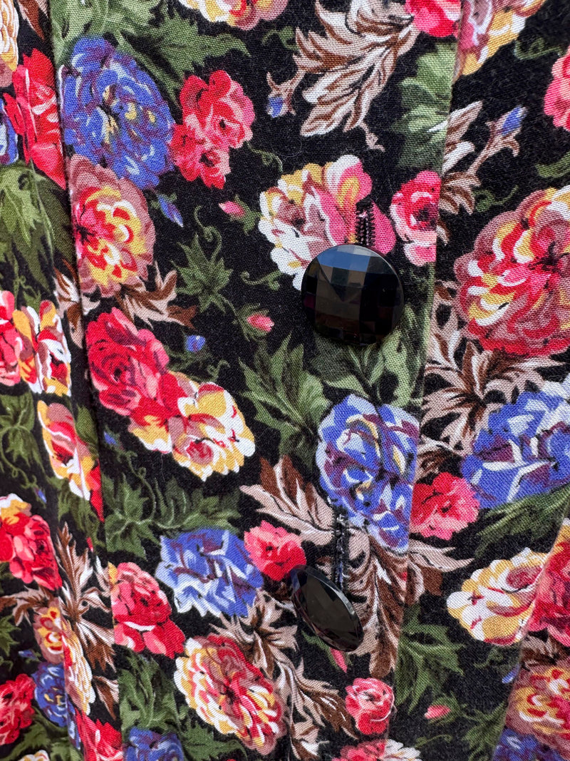 Joni Blair Floral Dress, Size 7