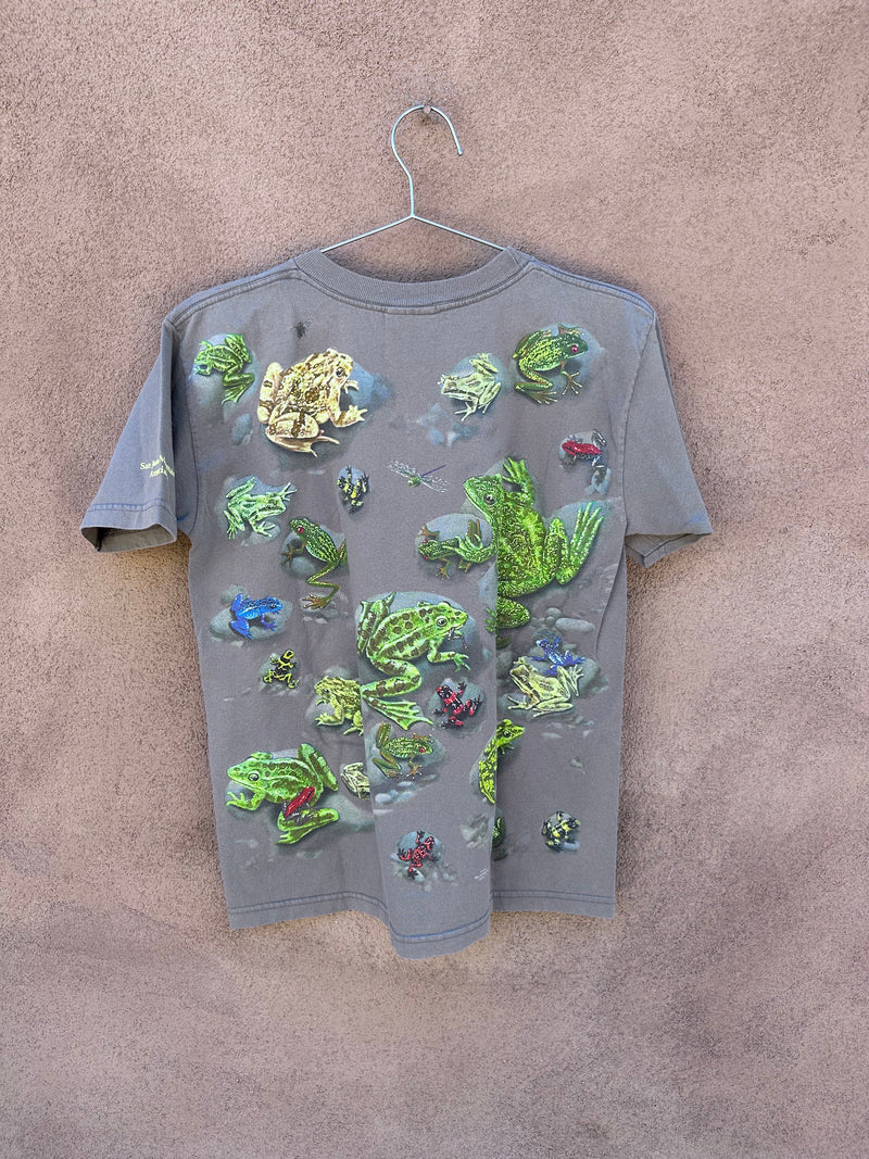 Nature Facts All Over Frog T-shirt