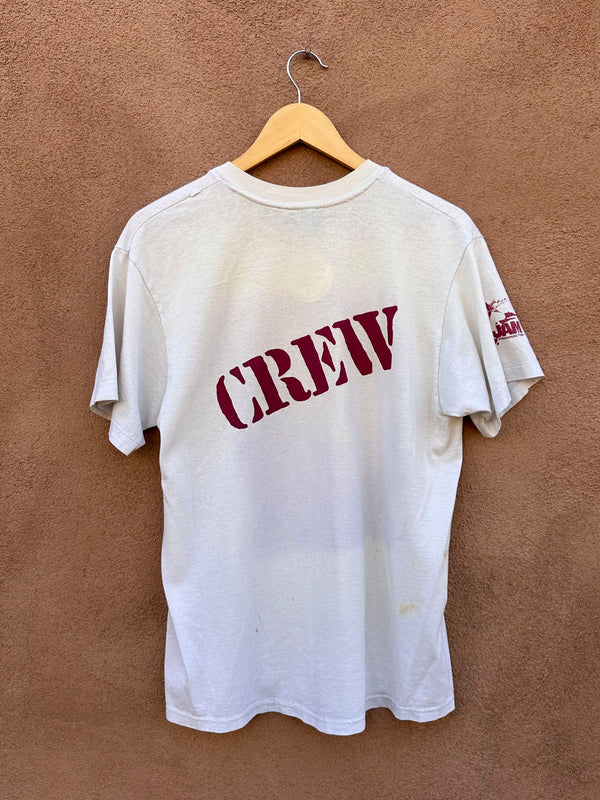 1990 Paul McCartney World Tour Crew T-shirt, Large - as is