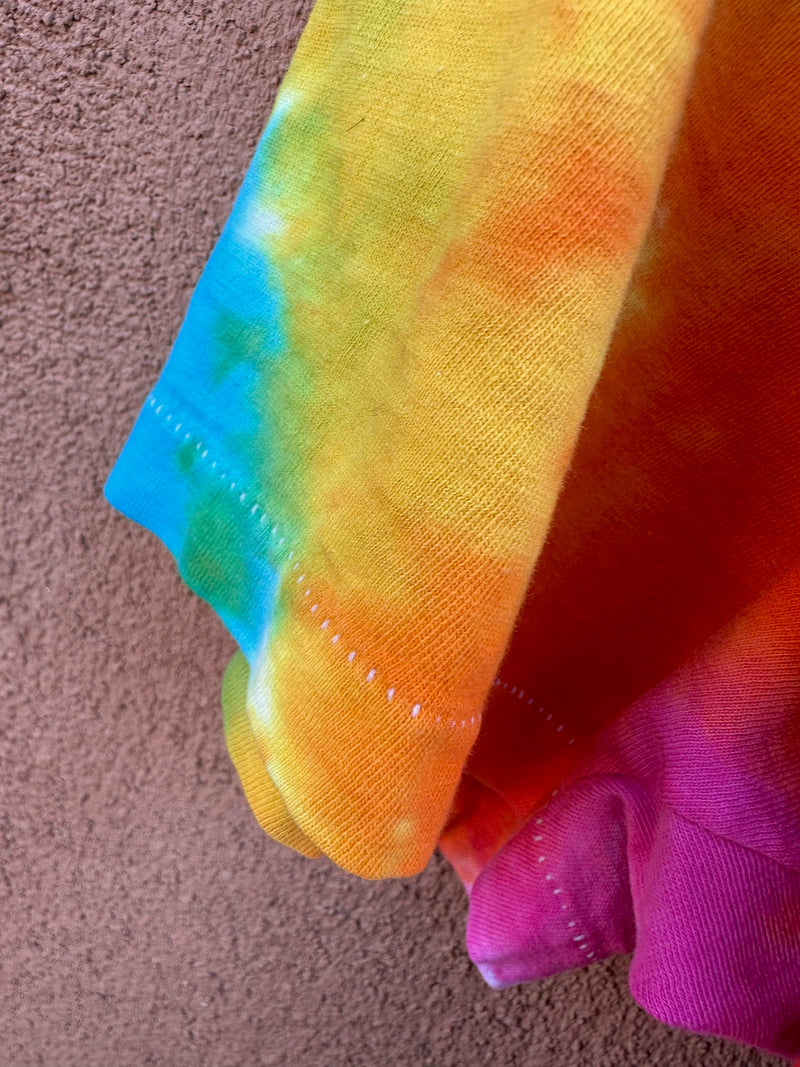 Tie Dye Heart T-shirt XL