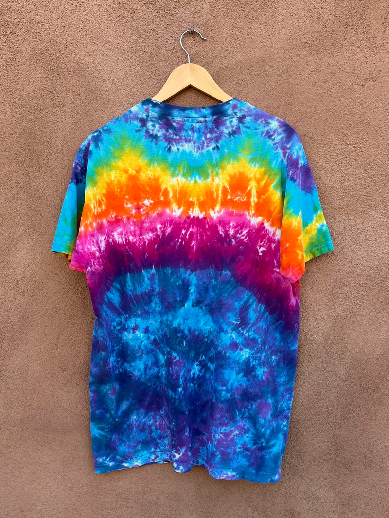 Tie Dye Heart T-shirt XL