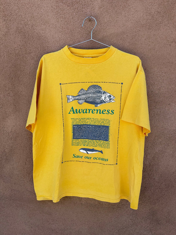 Awareness Save Our Oceans T-shirt