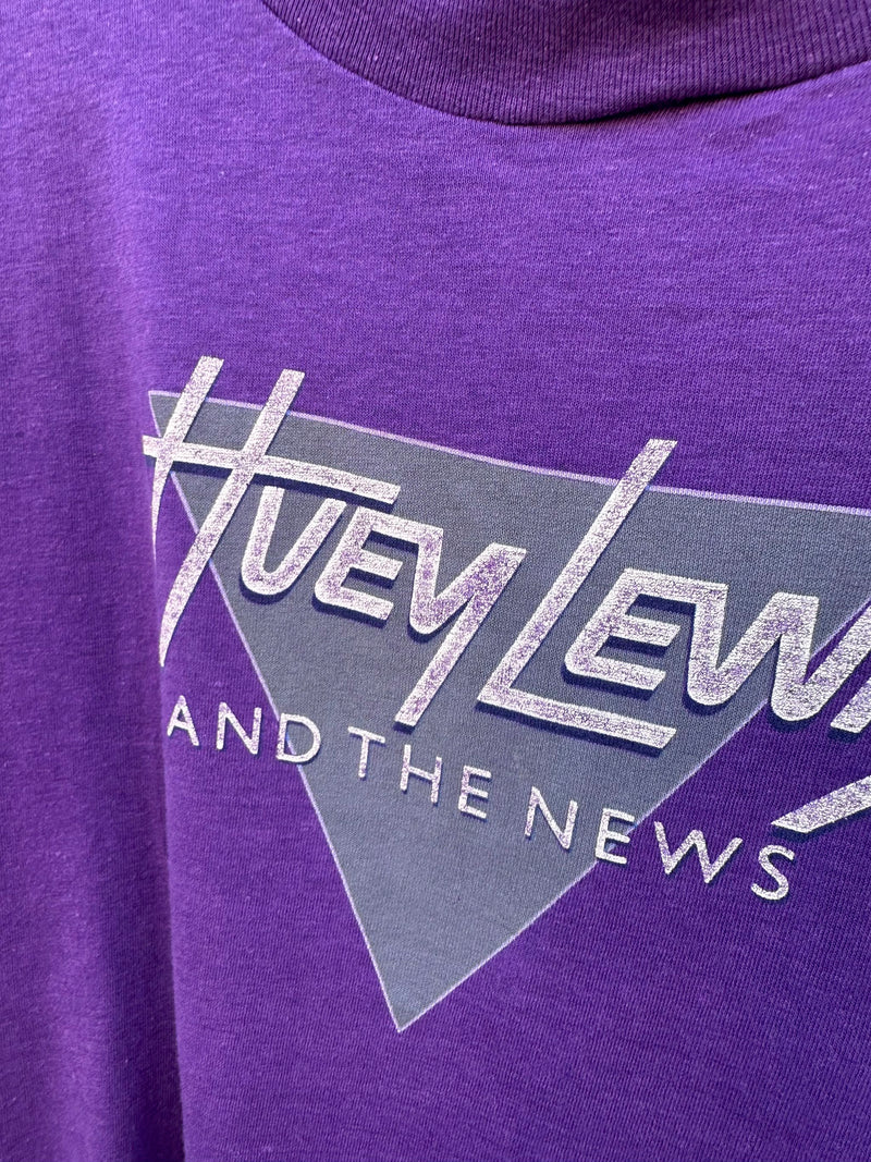 Huey Lewis and the New 1984 Sports Tour T-shirt