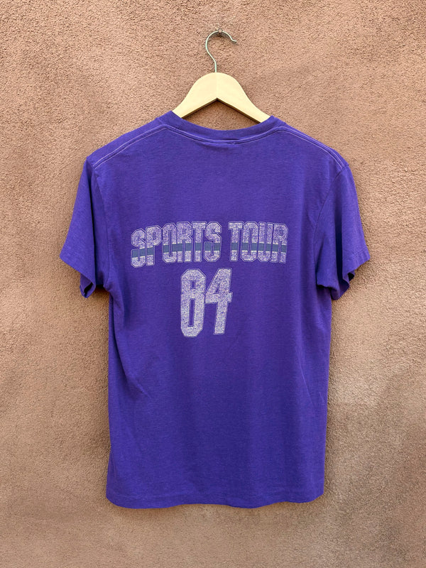 Huey Lewis and the New 1984 Sports Tour T-shirt