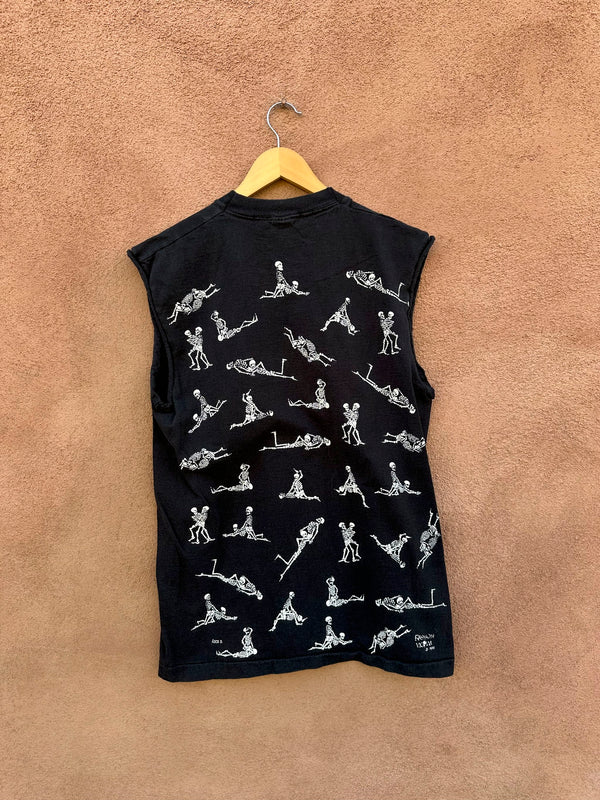 Sex Position Skeleton Muscle T-shirt