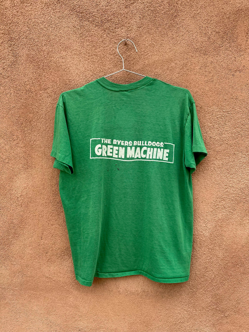 The Byers Bulldogs Green Machine '81 T-shirt