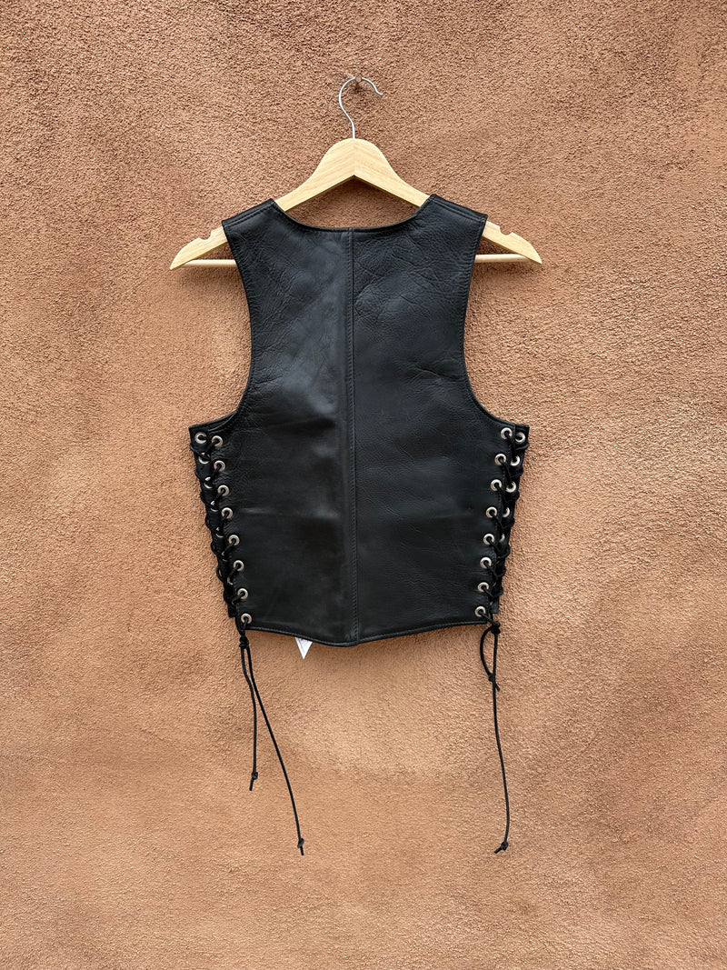 Image Leather Leather Daddy Lacer Vest