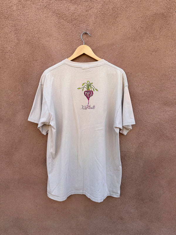 Phish 1999 Fall Tour Beets T-shirt - as is