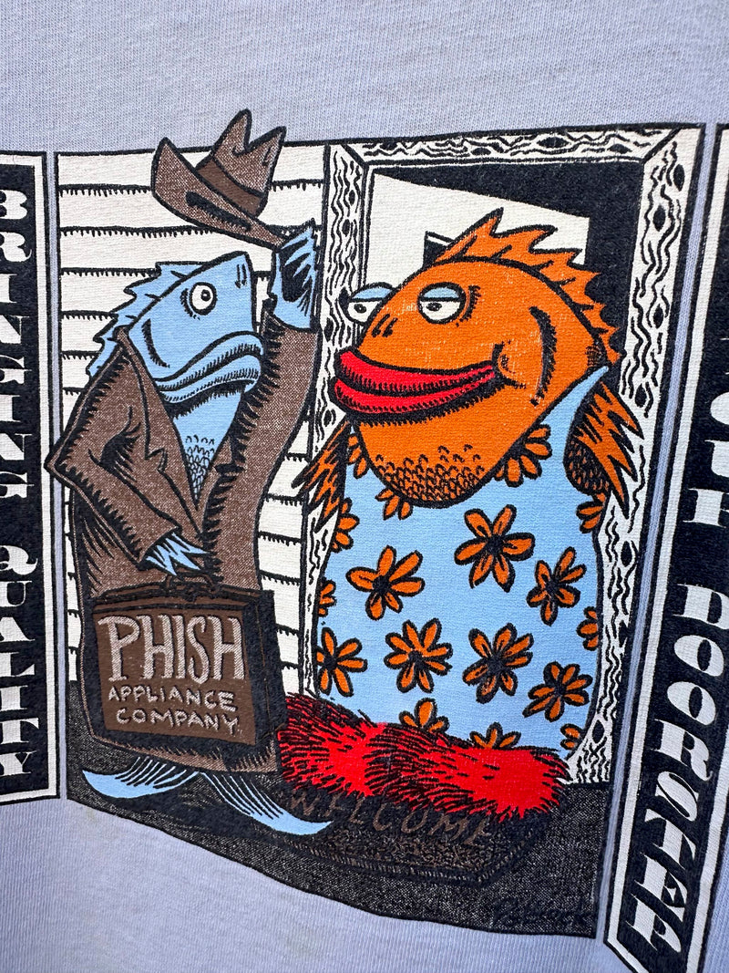 Phish 1997 Summer Tour, Bringing Quality to Your Doorstep, Jim Pollock Art T-shirt