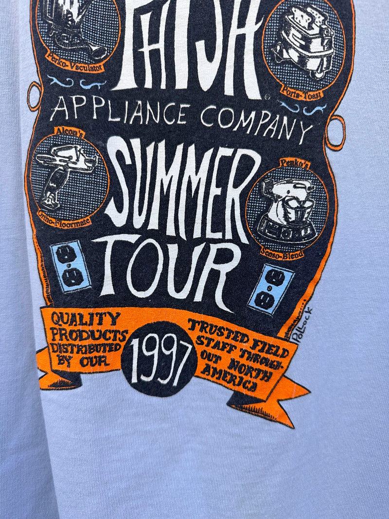 Phish 1997 Summer Tour, Bringing Quality to Your Doorstep, Jim Pollock Art T-shirt