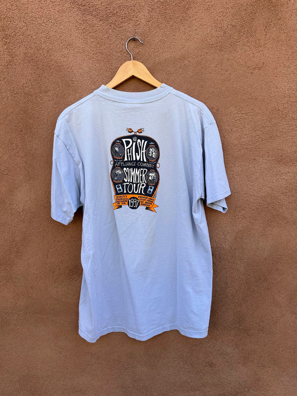Phish 1997 Summer Tour, Bringing Quality to Your Doorstep, Jim Pollock Art T-shirt