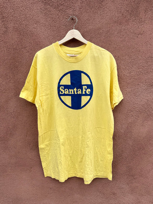 1980's BNSF Yellow Railroad Santa Fe T-shirt