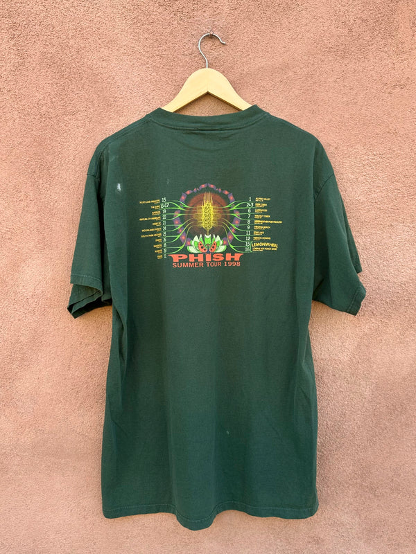 Phish Summer Tour 1998 T-shirt