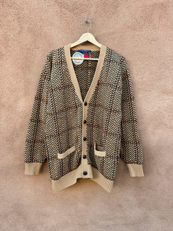 Tommy Hilfiger Cardigan with Leather Buttons