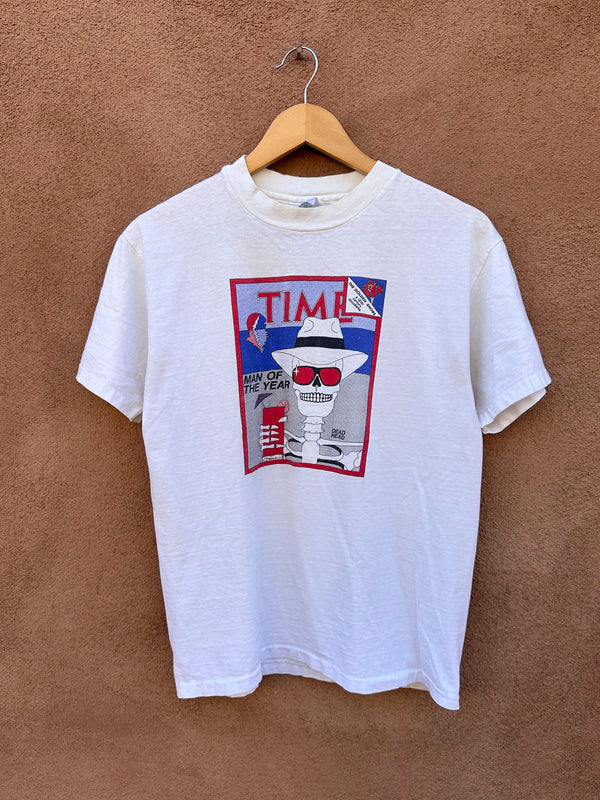 Man of the Year Dead Head T-shirt by CP Vane