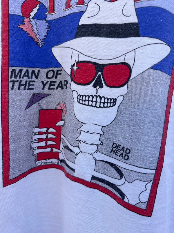 Man of the Year Dead Head T-shirt by CP Vane