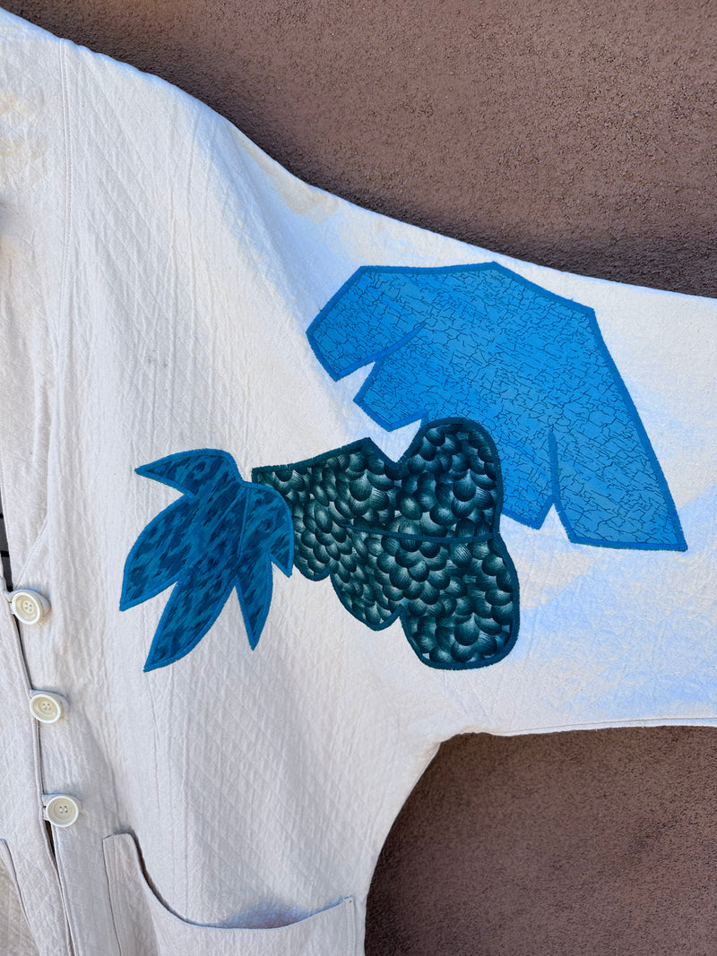 Applique Bird Jacket by Alfredo's Wife
