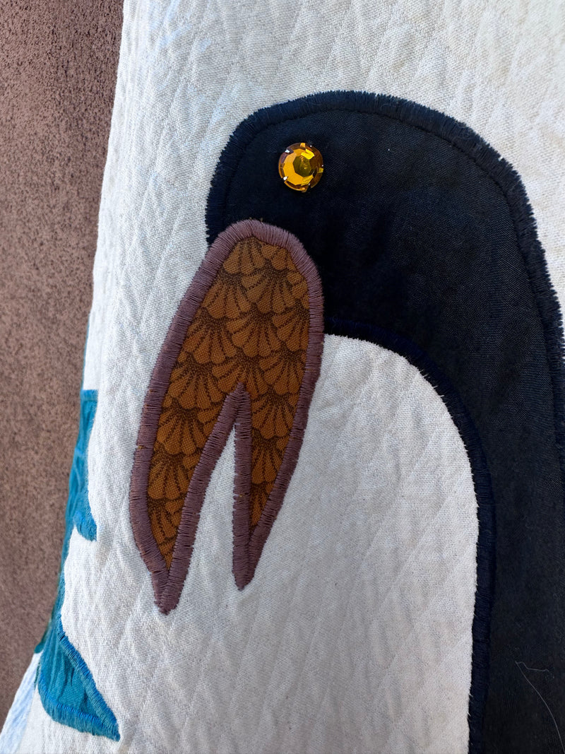 Applique Bird Jacket by Alfredo's Wife