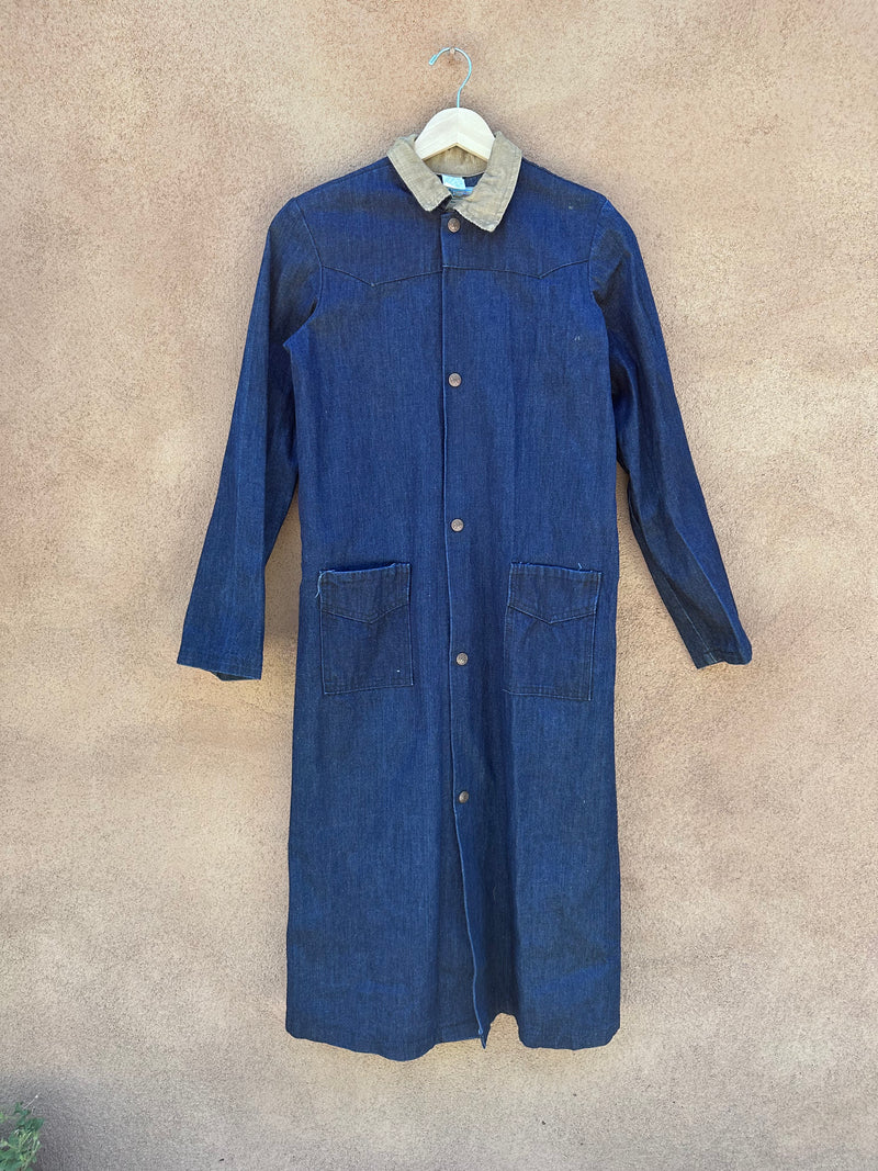 Long Denim Riding Coat by Action - Saddlesmith Outfitters