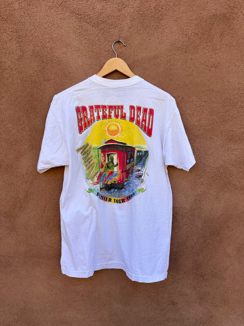 1995 Grateful Dead Summer Tour T-shirt #2