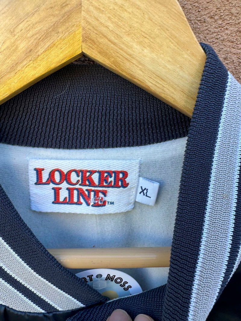 1993 Locker Line Dallas Cowboys Super Bowl XXVII Camps Satin Jacket