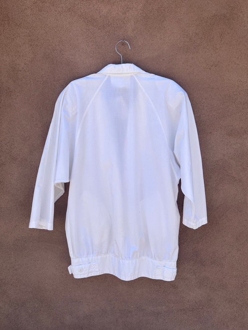 80's Current Seen Oversized White Blazer
