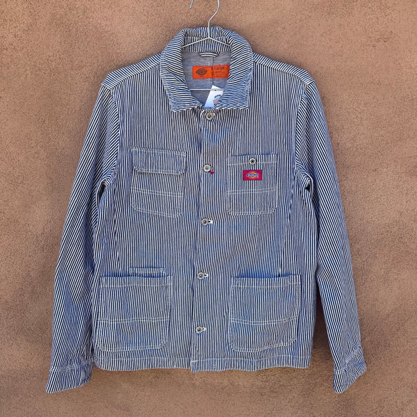 Vintage Hickory Stripe Dickies Chore Coat – DESERT MOSS VINTAGE