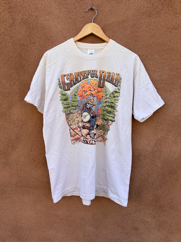 1994 Grateful Dead East Coast Fall Tour Banjo T-shirt