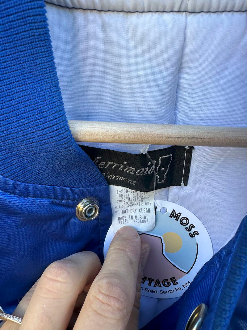 Billy Johnson Blue Satin Elks Jacket