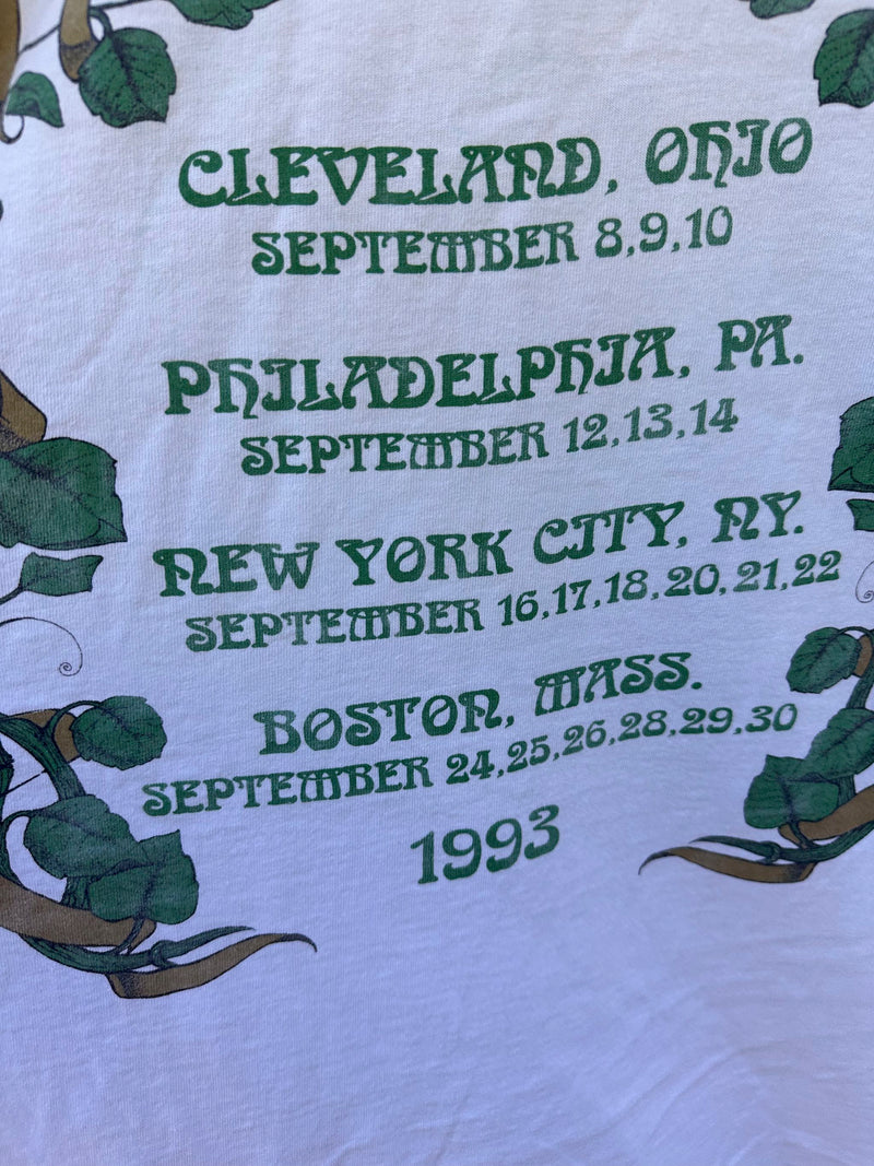 1993 Grateful Dead Harvest Tour T-shirt