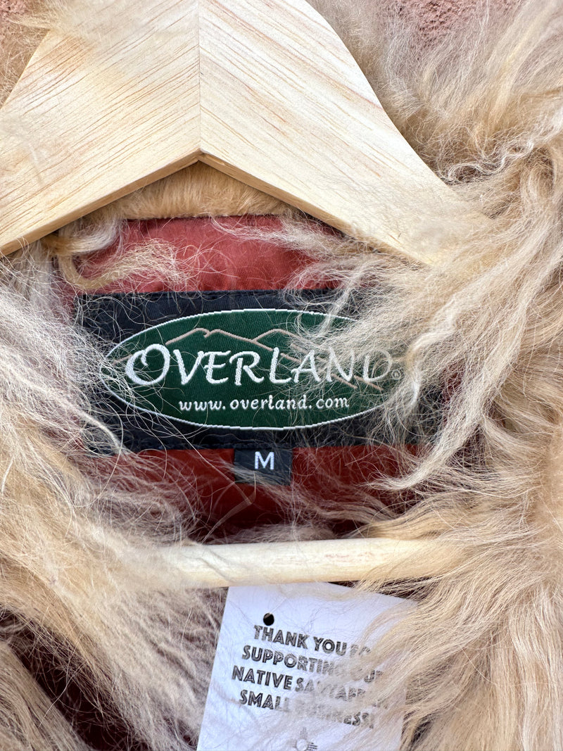 Overland Tibetan Lamb & Leather Jacket - Medium