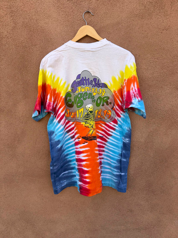 1994 Grateful Dead Oregon and Washington Dancing Bears T-shirt