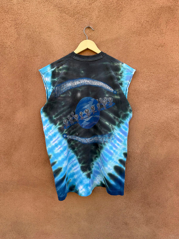 Grateful Dead 1996 Encounter Your Face Alien/UFO T-shirt Muscle Style