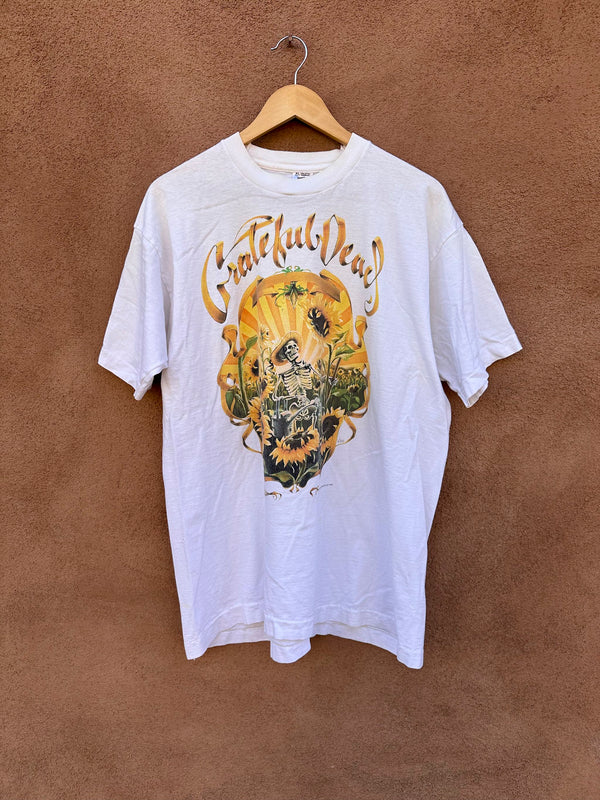 1994 Grateful Dead Sunflower Harvest East Coast Fall Tour T-shirt