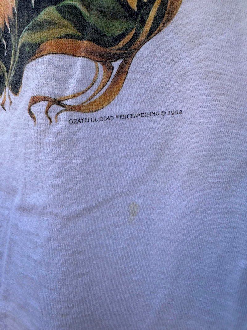 1994 Grateful Dead Sunflower Harvest East Coast Fall Tour T-shirt