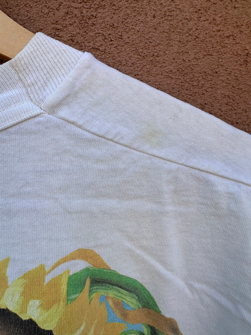 1994 Grateful Dead Sunflower Harvest East Coast Fall Tour T-shirt