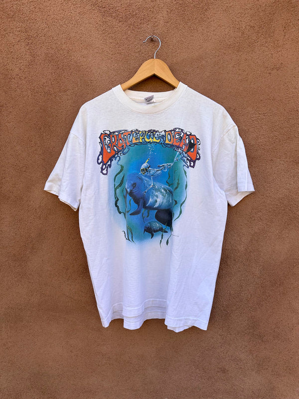 1994 Grateful Dead Florida Tour T-shirt with Manatee