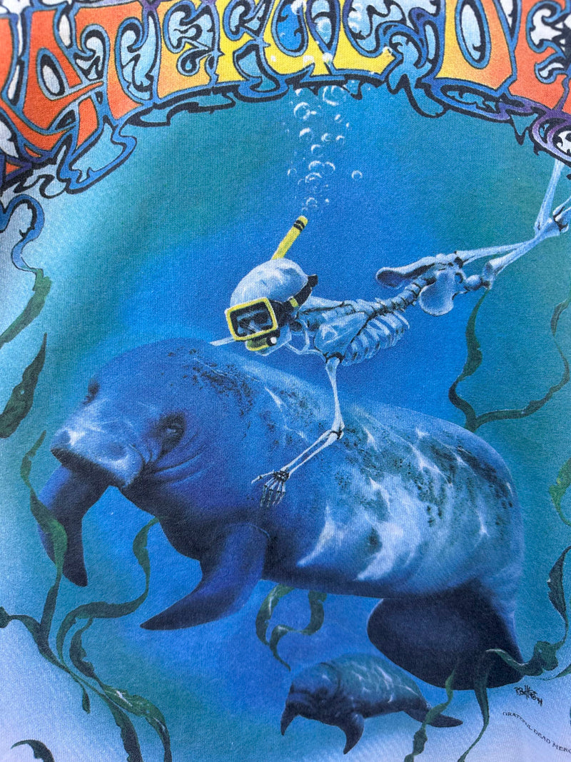 1994 Grateful Dead Florida Tour T-shirt with Manatee