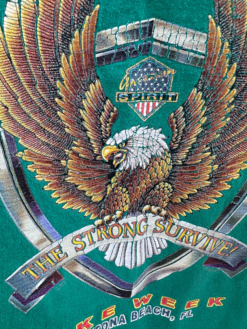 2004 Bike Week - The Strong Survive T-shirt - as is