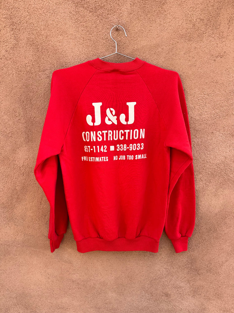 J & J Construction Sweatshirt