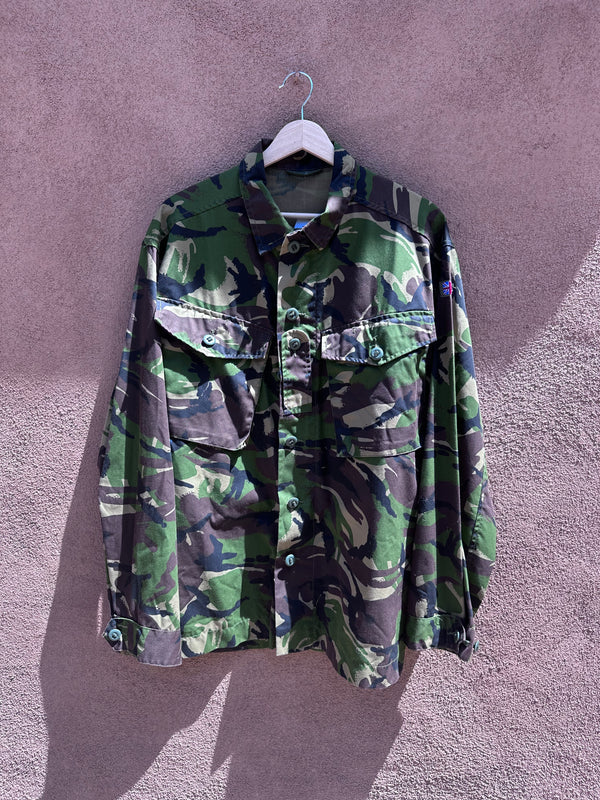 British Army Camo Combat Jacket