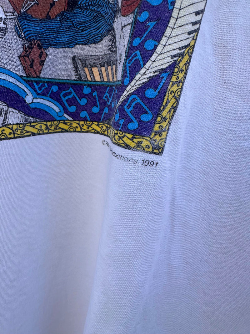 Grateful Dead 1991 Hey Now Productions New York City Boneheadz T-shirt